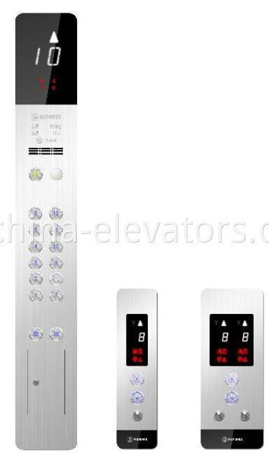 Express Elevator COP LOP with LCD Indicator